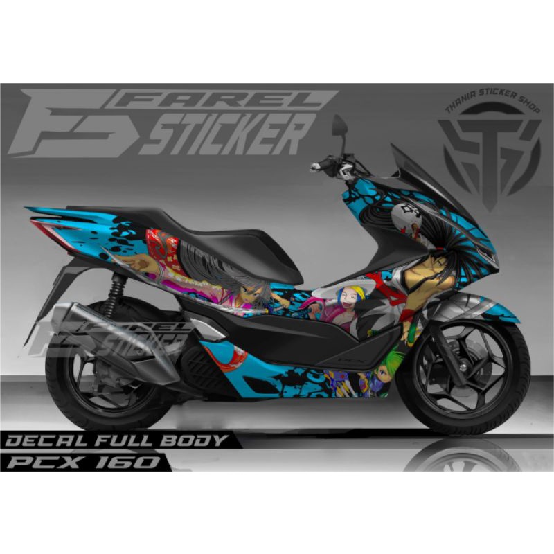 Decal PCX 160 Full body Sticker Variasi PCX 160