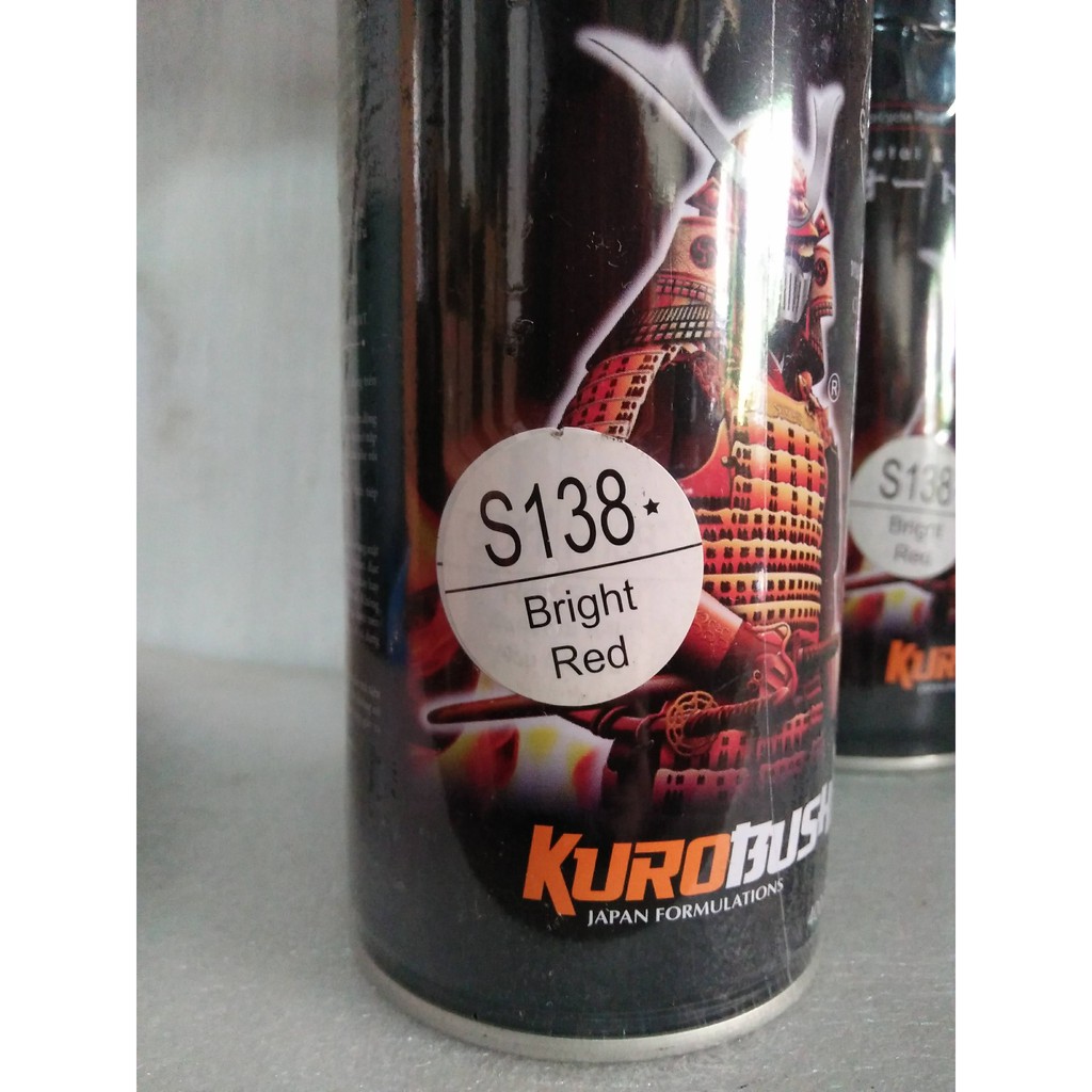 

SAMURAI PAINT S138 BRIGHT RED