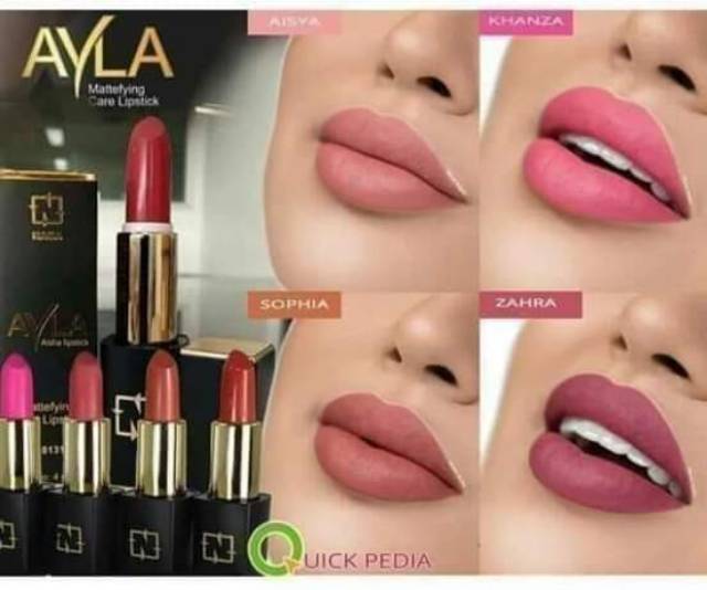 Ayla lipstik / lipstik herbal / lipstik nasa