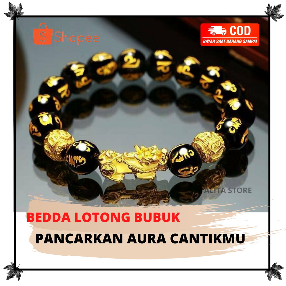 Gelang feng shui store obsidian original