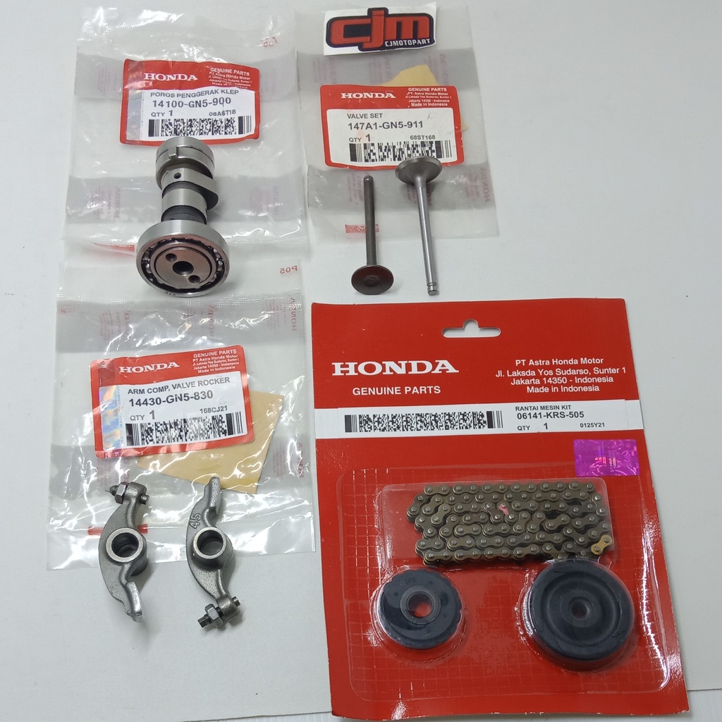 PAKET RANTAI MESIN SET NOKEN AS SUPRA FIT NEW BERKUALITAS ORIGINAL