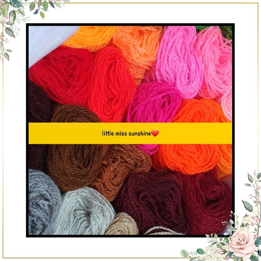 Benang Siet/Breien Brayen 6 gr Rajut Merajut Seni Rajutan 44 Warna Warni Lengkap Kerajinan Tangan Mini Wool Yarn Acrylic Tugas Seni Ide Kreatif Creative Pastel Macaron WOL WOOL grosir Craft Crafting DIY Handcraft Kerajinan Little Miss Sunshine Malang