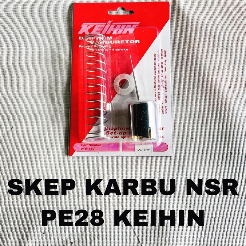 SKEP KARBU PE28 NSR NINJA PWL BONUS PER SKEP JARUM