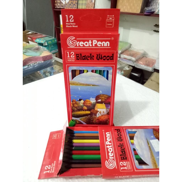 

PENSIL / KELIR WARNA KAYU PANJANG