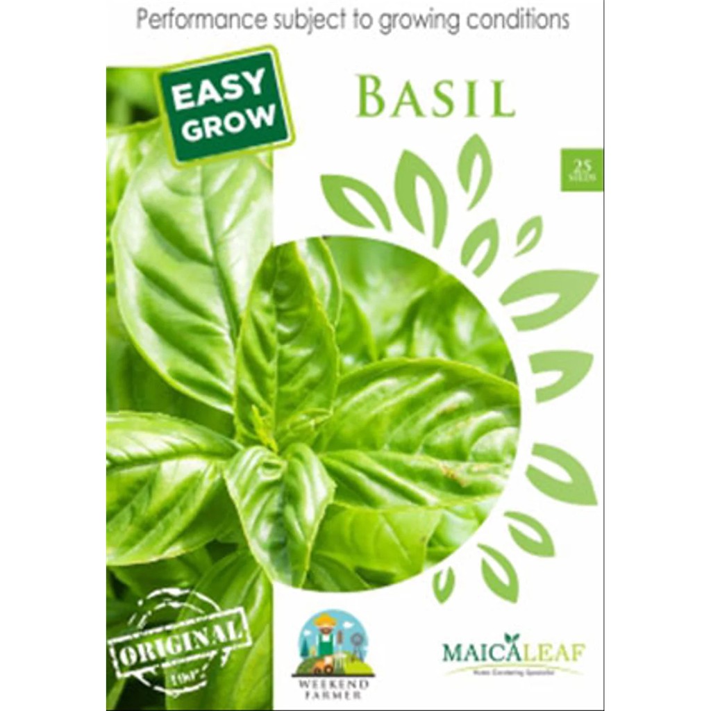 Benih Kemangi Super/Bibit Kemangi Super isi 25 Benih