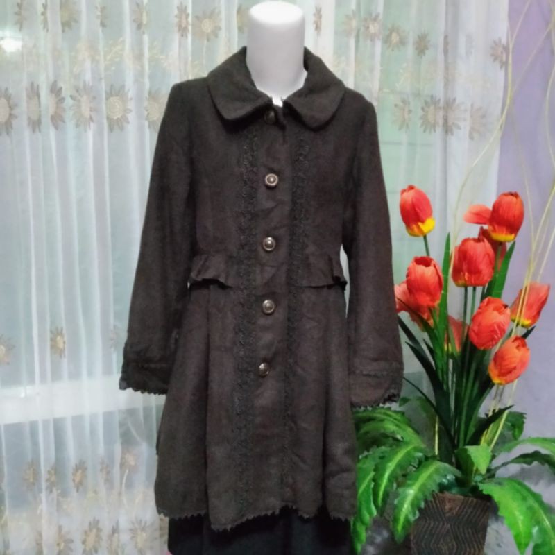 Coat Axes femme wool