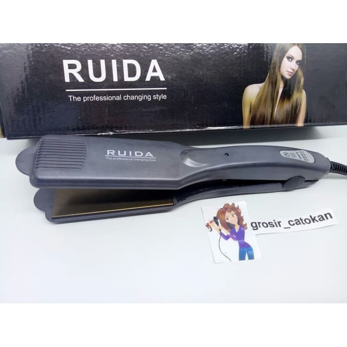 catokan salon Ruida plat besar catokan 2in1 hairdryer