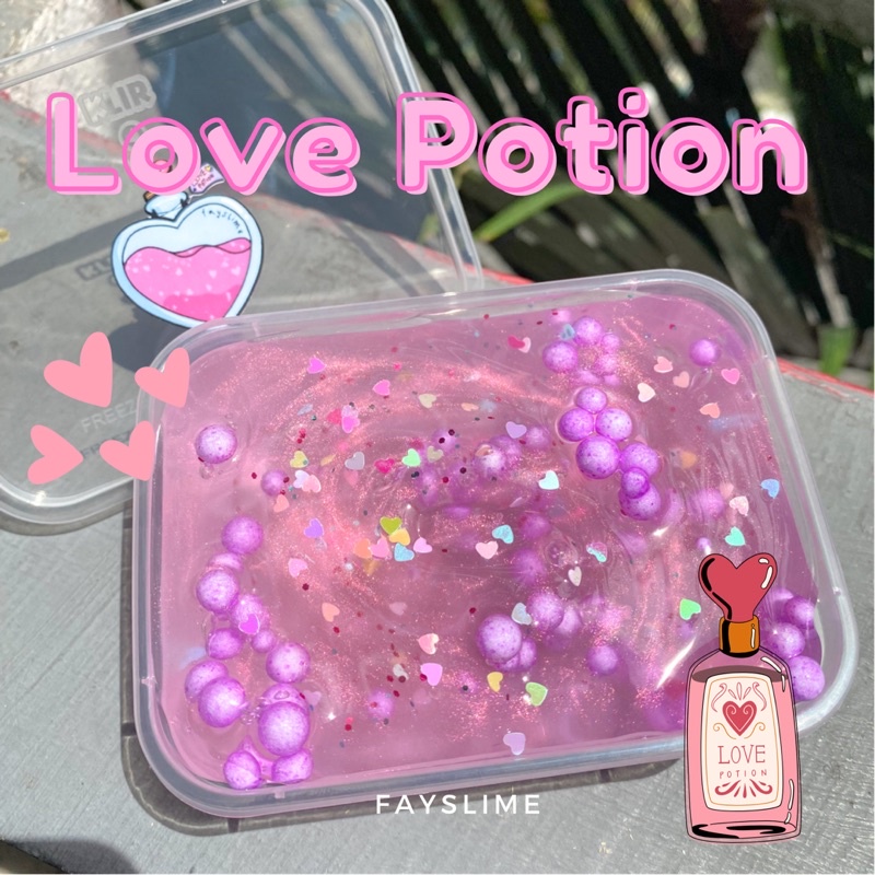 Love Potion Slime | Clear slime