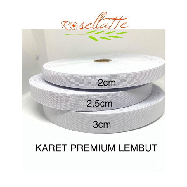 KARET CELANA PREMIUM LEMBUT meteran
