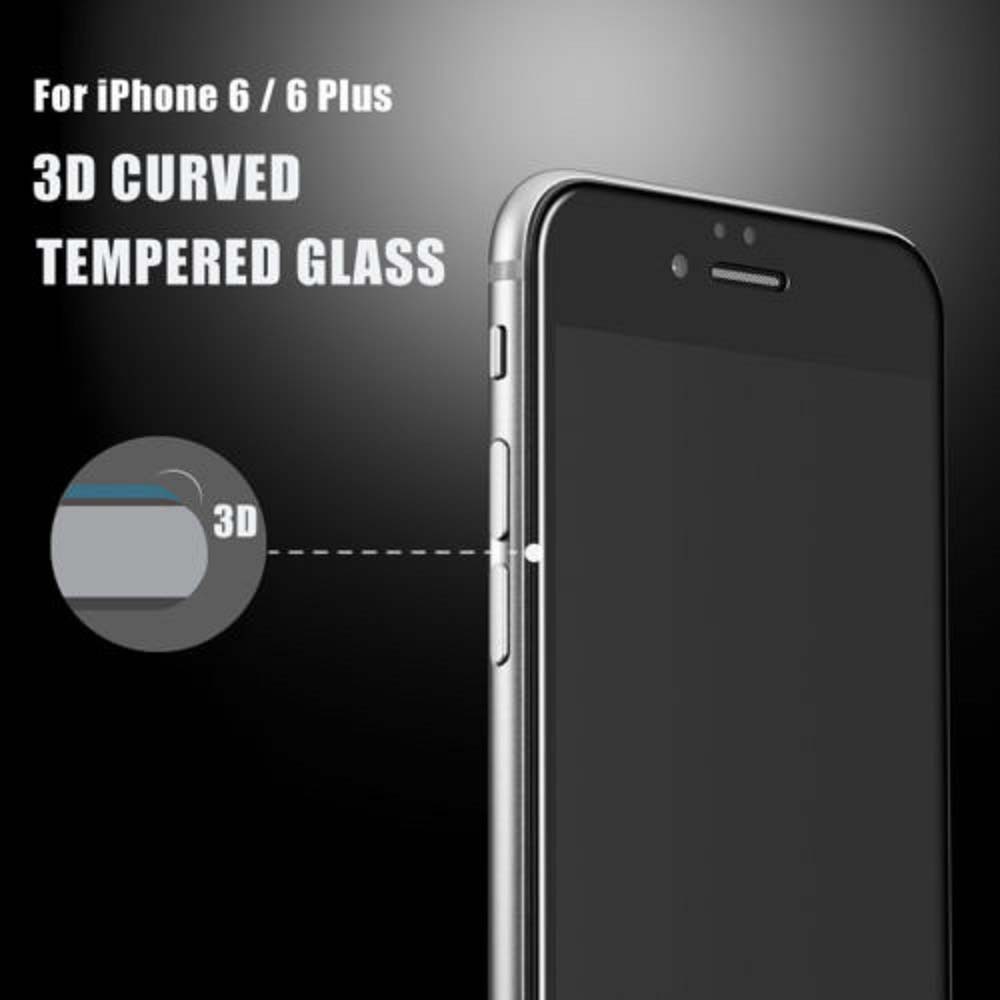 Tempered Glass Untuk Iphone 7 Ukuran 4.7 inch Full Colour / Anti Gores Kaca / Screen Protector