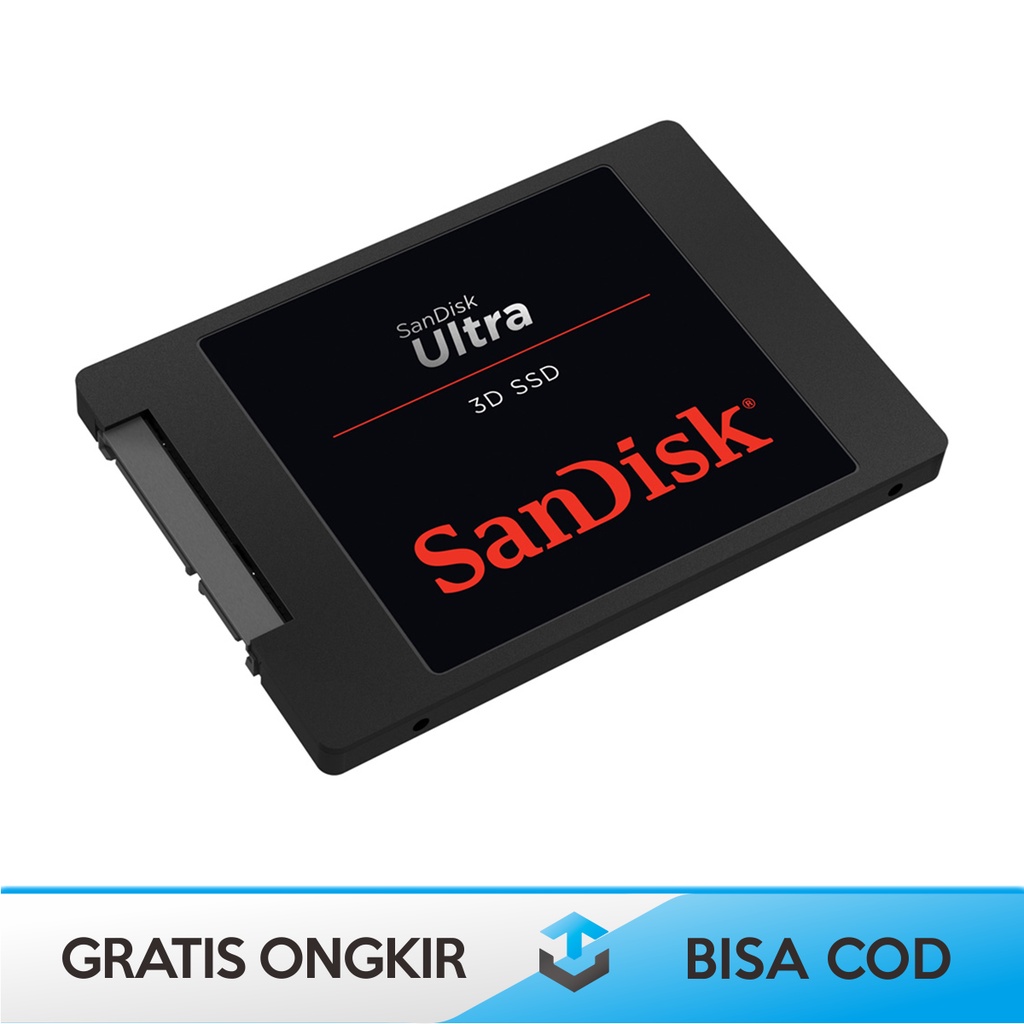 SANDISK ULTRA SSD 3D 250gb - 500gb - 1TB FASTER BOOUTING DAN GAMING