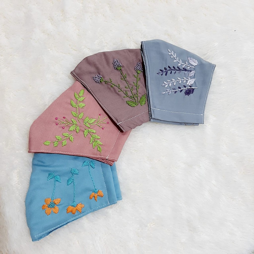 Cotton Face Mask Sulam (Masker Non-Medis)