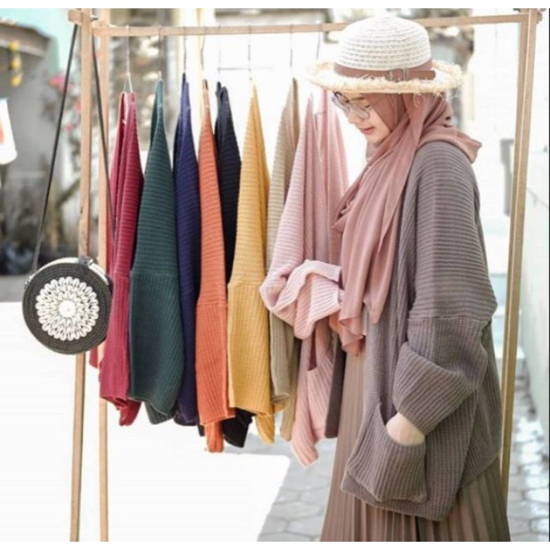 Cardigan Rajut Oversize Loocy Lavella Cardigan Cadigan Rajut Kardigan Rajut Pakaian Wanita Atasan Wanita Rajut Atasan Wanita Murah Baju Wanita Baju Perempuan