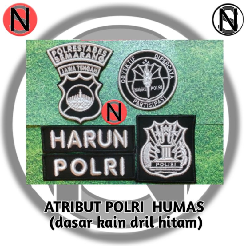 atribut humas polri timbul