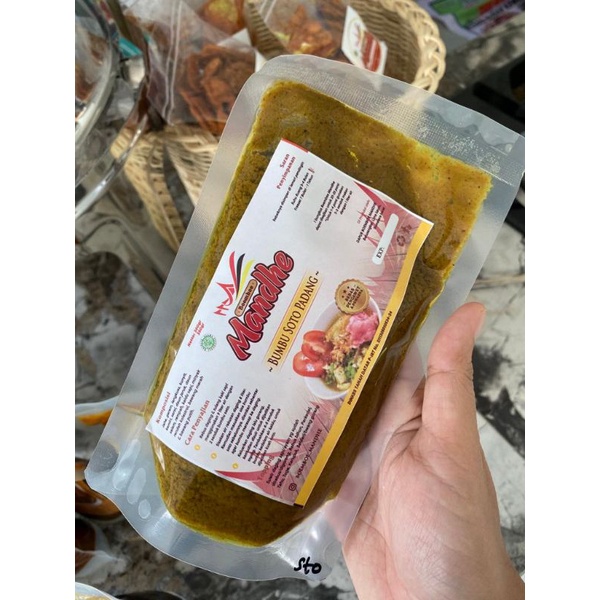 

Bumbu Instan Otentik Khas Minang - Bumbu Soto Padang "Boemboe Mandhe