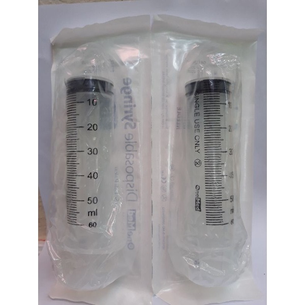 Syringe 50cc lubang pinggir / syringe Eccentric tip / Spuit 50cc lubang pinggir