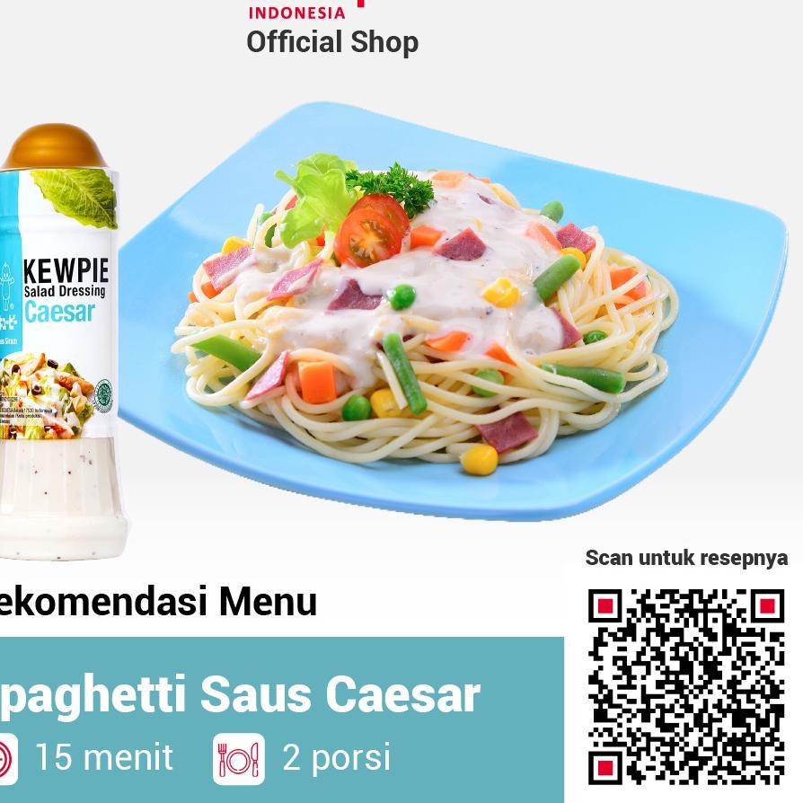 

Terjangkau KEWPIE Salad Dressing Caesar 200 ml !!