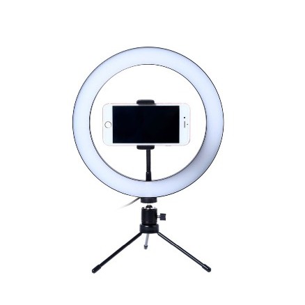 RING LIGHT LED Lampu 26 cm Make Up Vlog RingLight Lampu Ringlight - 61912