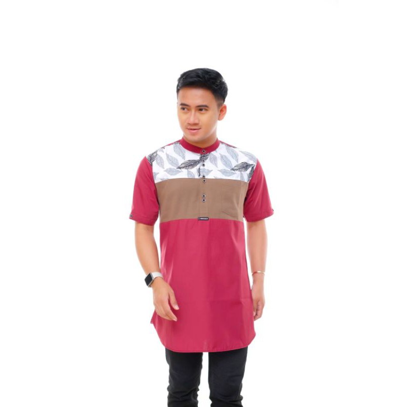 Kurta Terbaru Realpict / Baju muslim Cowok Keren /Koko Terbaru/Kemeja Koko keren