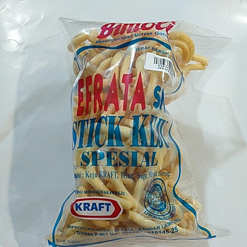 

stick keju spesial EFRATA snack 200gr