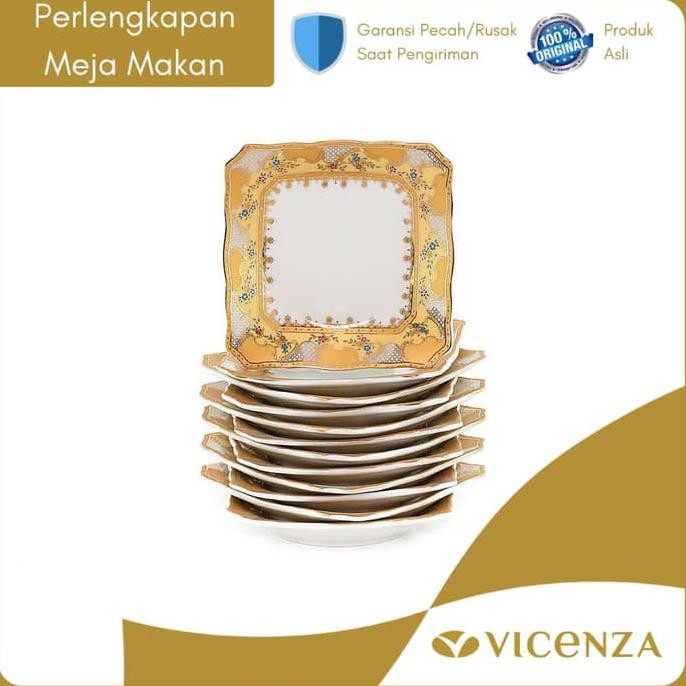 VICENZA PIRING KECIL KOTAK 1 LUSIN B423 CAMELIA