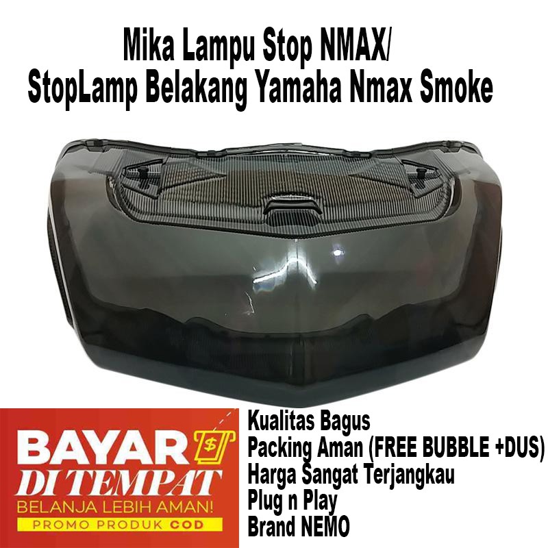 Mika Smoke Nmax NEMO High Quality / Mika Stoplamp Nmax Nemo / Mika Smoke Lampu Stop Nmax Nemo