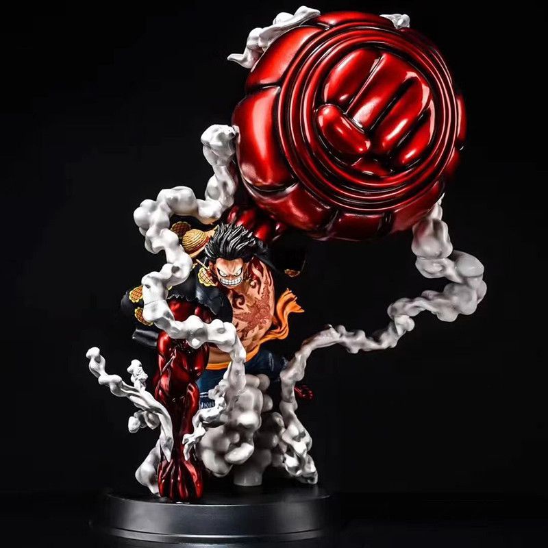 Mainan Action Figure Model Anime One Piece Snake Man Luffy Gear 4 Ukuran 25cm Untuk Koleksi