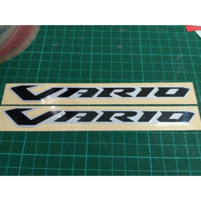 Cutting sticker vario
