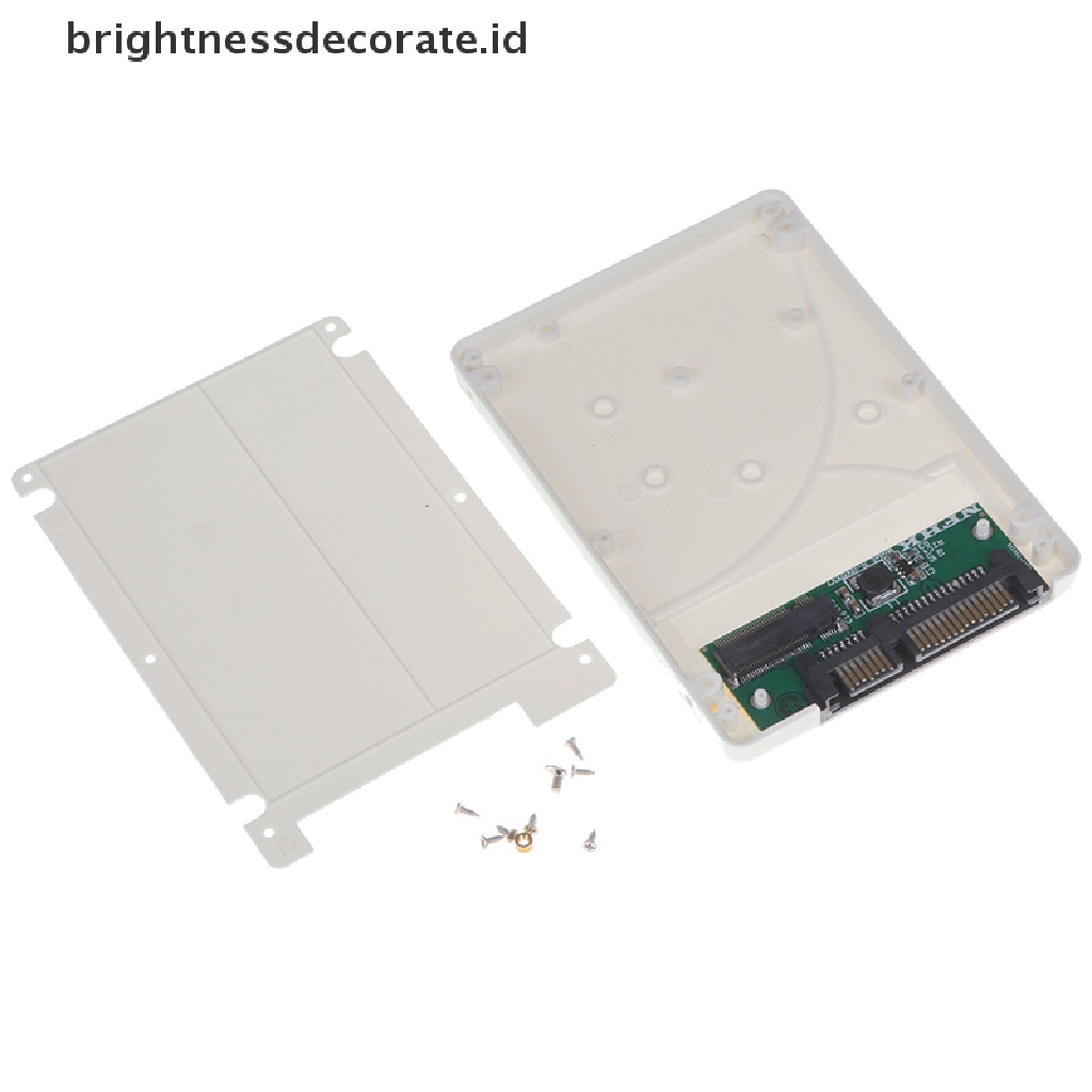 Kartu Adaptor B + M Key M.2 Ngff (Sata) Ssd Ke 2.5inci Sata3 Dengan Sekrup