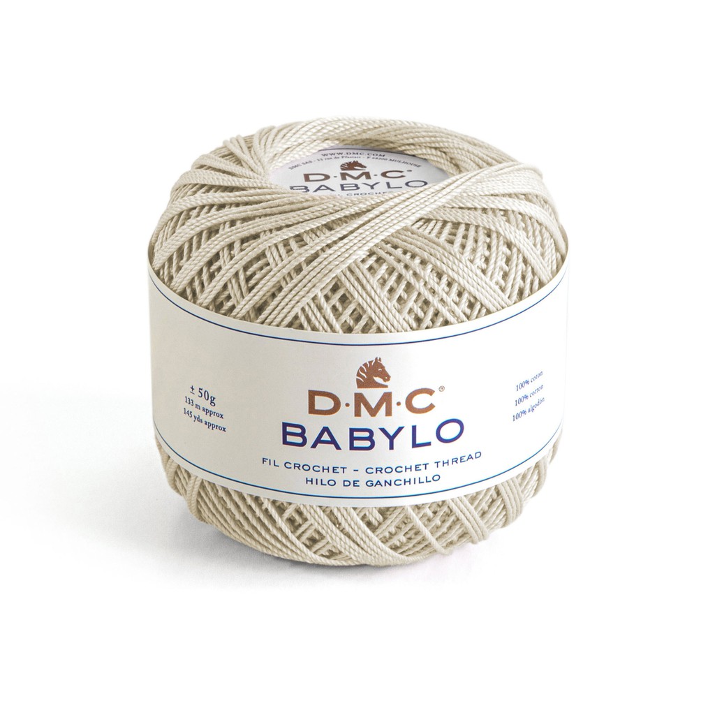 Benang Crochet DMC Babylo 50 Gram - 822 - Light Beige Gray