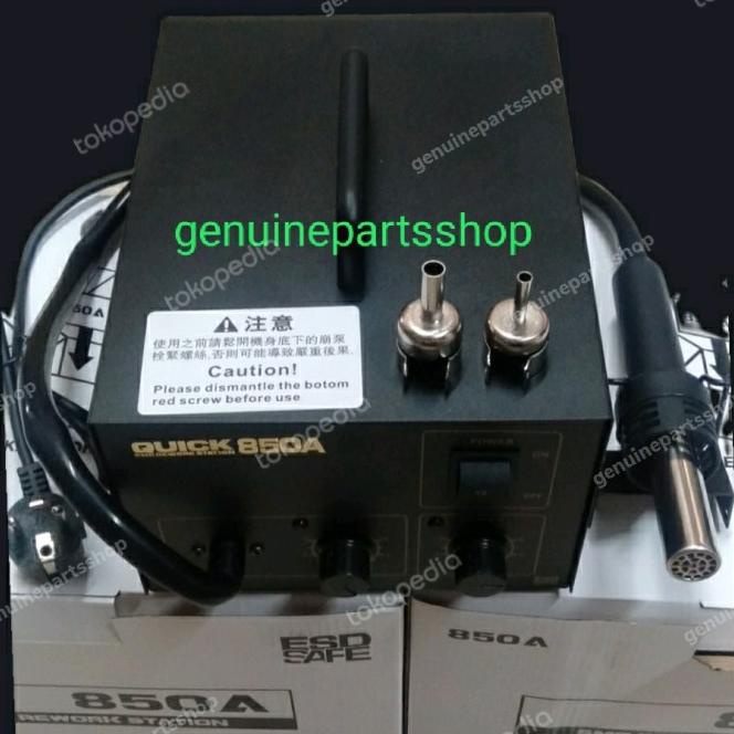 Quick 850A Smd Rework Station Blower Solder Uap Esd Safe