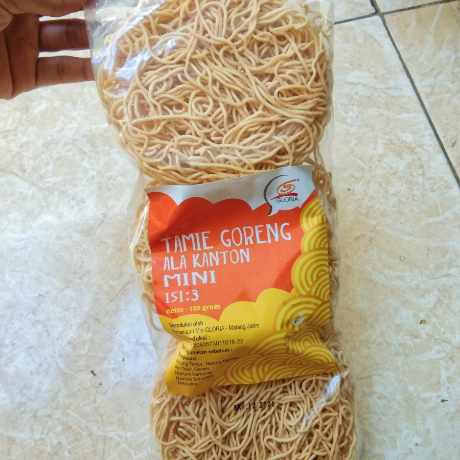 

Tamie Goreng Tamie Capjay Ala Canton Mini Isi 3 Biji Siap Saji