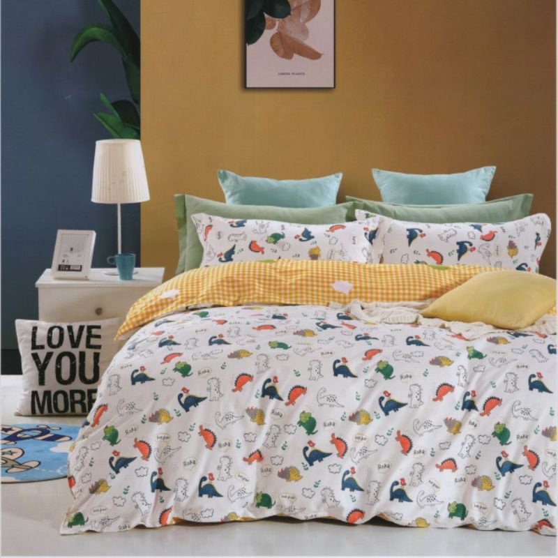 SPREI BAYI BAHAN KATUN JEPANG