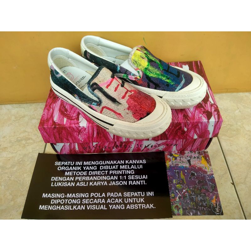 Sepatu Compass X Jason Ranti Artwork 5 (Size 37)
