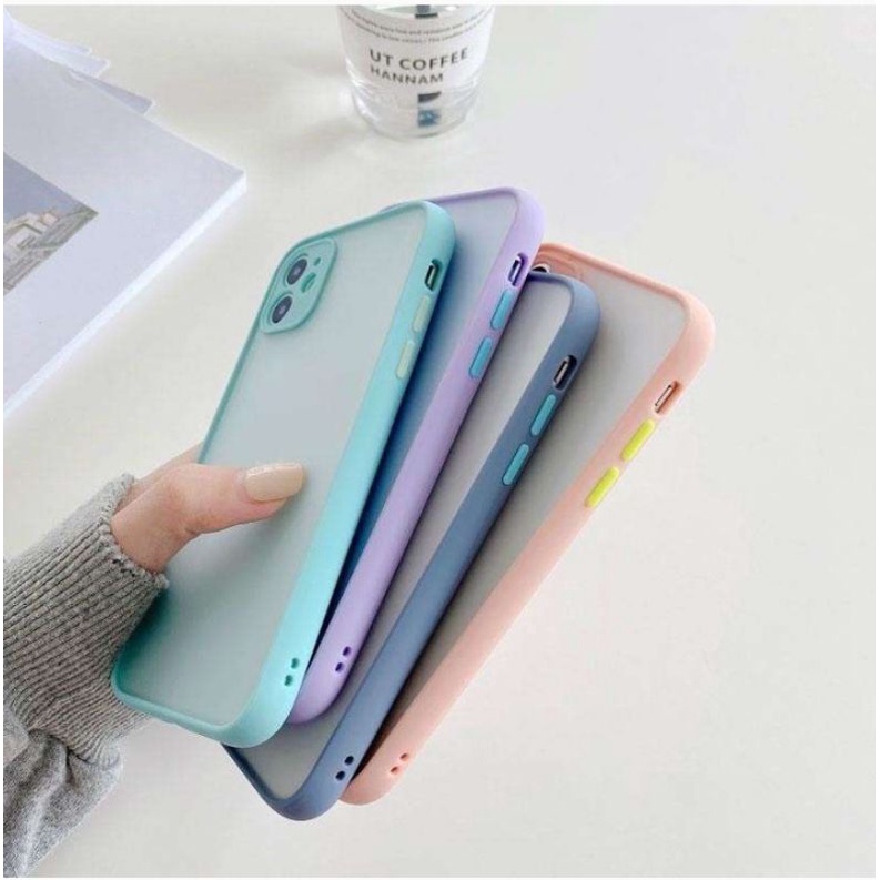 Case Dove Macaron / Realme 8 Pro/ Realme C20 /.. CASE+PC MACARON