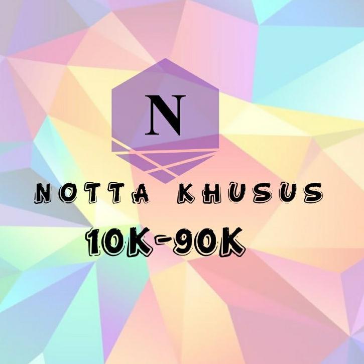 

゛ NOTA KHUSUS 15K-95K ➡