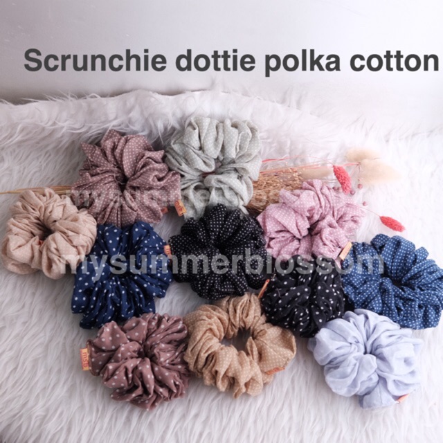  Ikat  Rambut  Scrunchie Kunciran Cepolan HIjab Jilbab  Cemol 