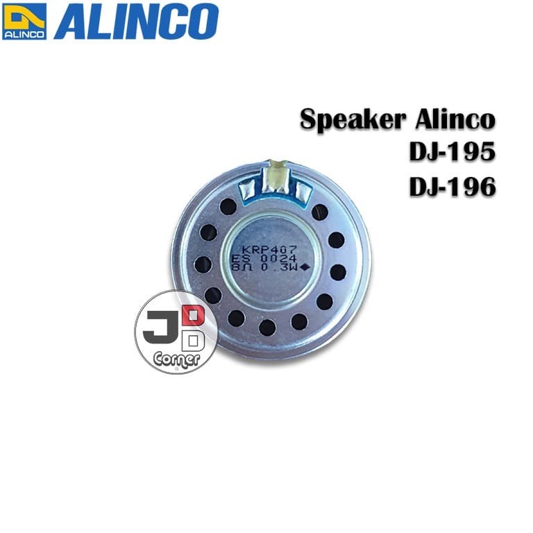 Speaker HT Alinco DJ-195 DJ-196 ORI Baru DJ195 DJ196 DJ 195 196 Speker