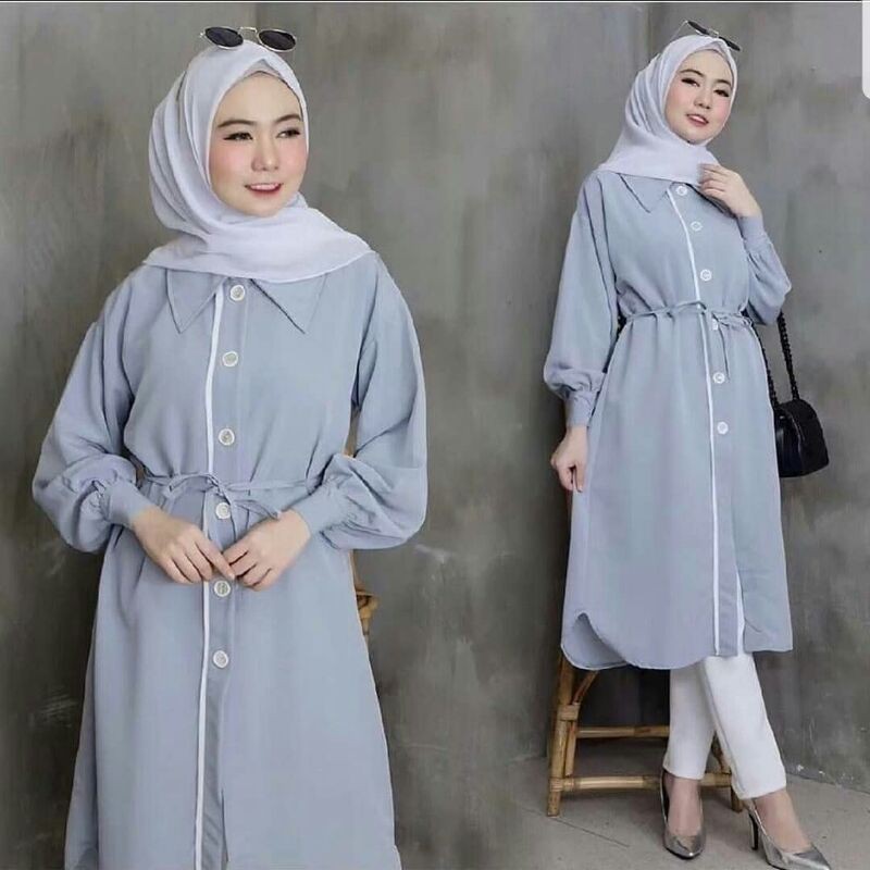 HOPYLOVY - Baju Tunik Cantik Terbaru Cathy Rami Bordir ...