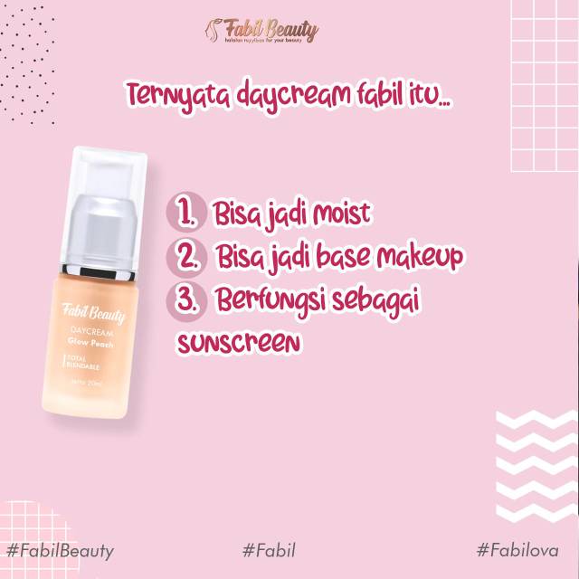 

Fabil Day Cream Glow Peach