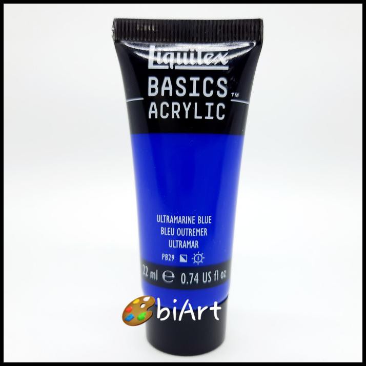 

Best Sale Cat Akrilik Liquitex Basics Acrylic 22 Ml Ultramarine Blue