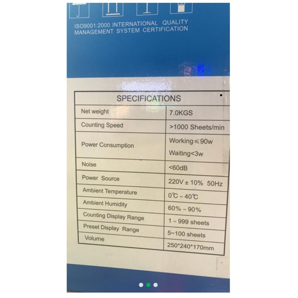 Intelligent digital money counter &amp; Detector /mesing penghitung uang