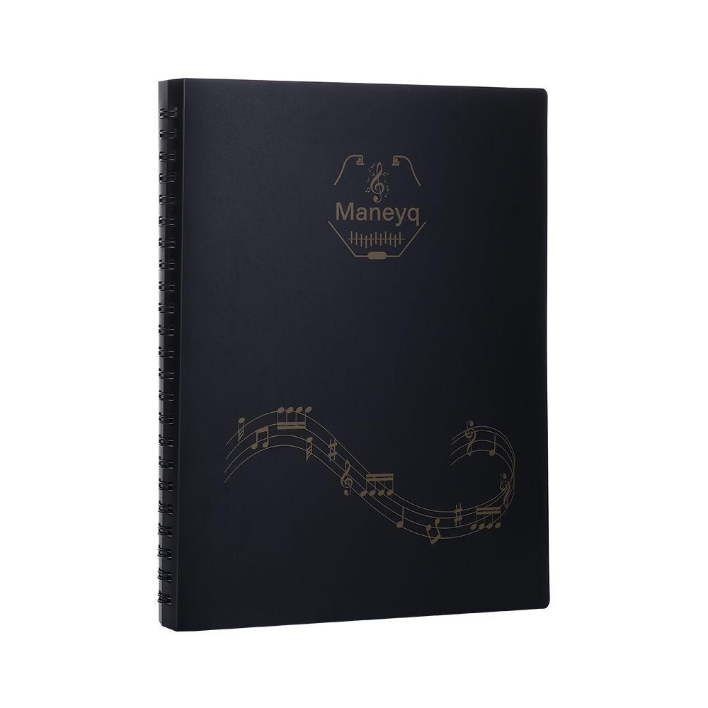 Nanas 60saku Lembaran Folder Musik Document Storage Organizer Music Score Coil Folder Spiral-Bound Music Binder