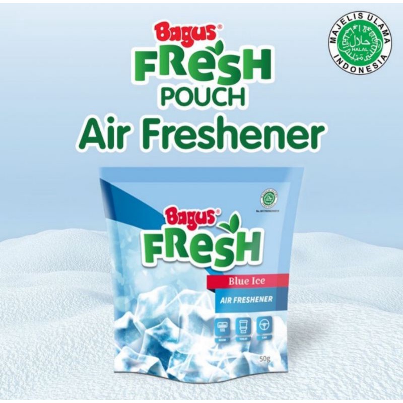 Jual Bagus Freah Air Freshener Pouch 50gr Blue ice Shopee Indonesia