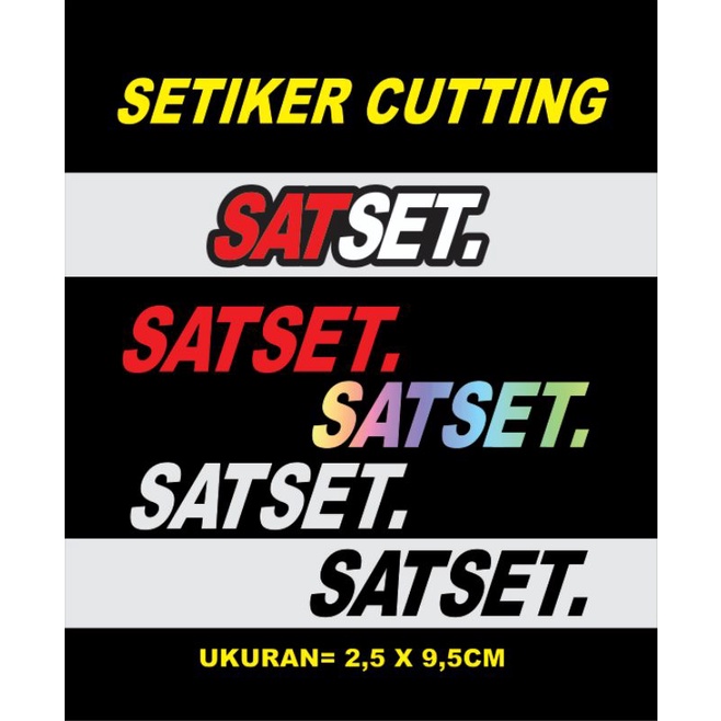 setiker saset