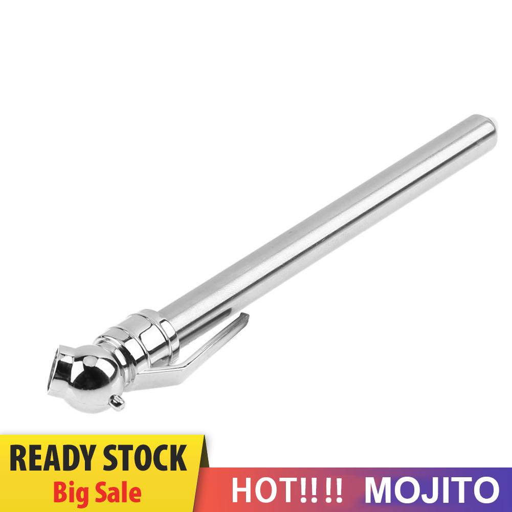 MOJITO Stainless Steel Pen Shaped Car Vehicle Tire Air Pressure Test Meter Gauge