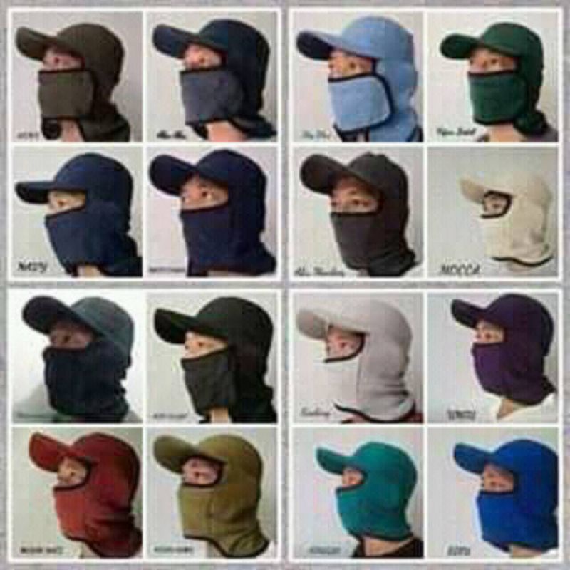 Topi masker masker topi topi Jepang topi ninja