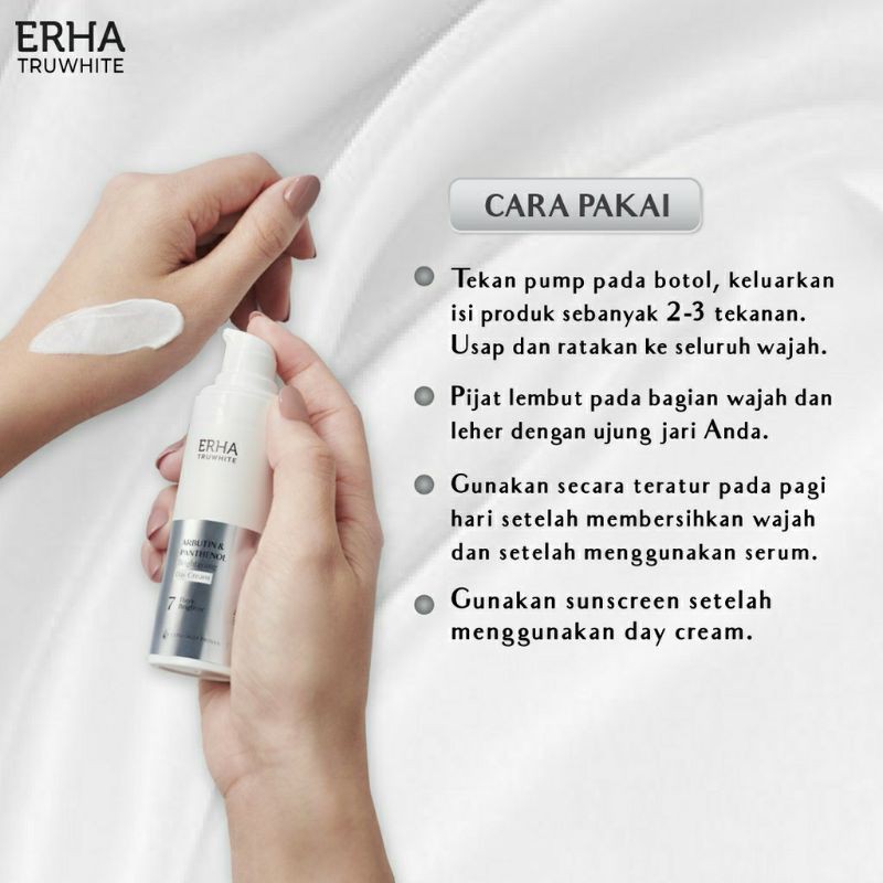 ERHA Truwhite Arbutin &amp;Penthanol Brightening Day cream 30gr