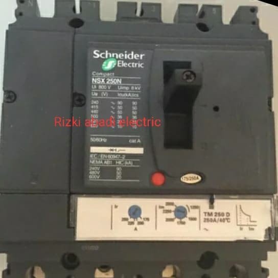 Breaker MCCB SCHNEIDER NSX 250 N 250 amp