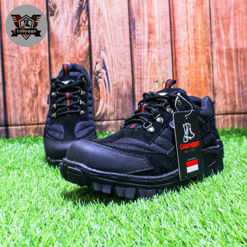 SEPATU GUNUNG PRIA SAFETY ADVENTURE STYLE HITAM